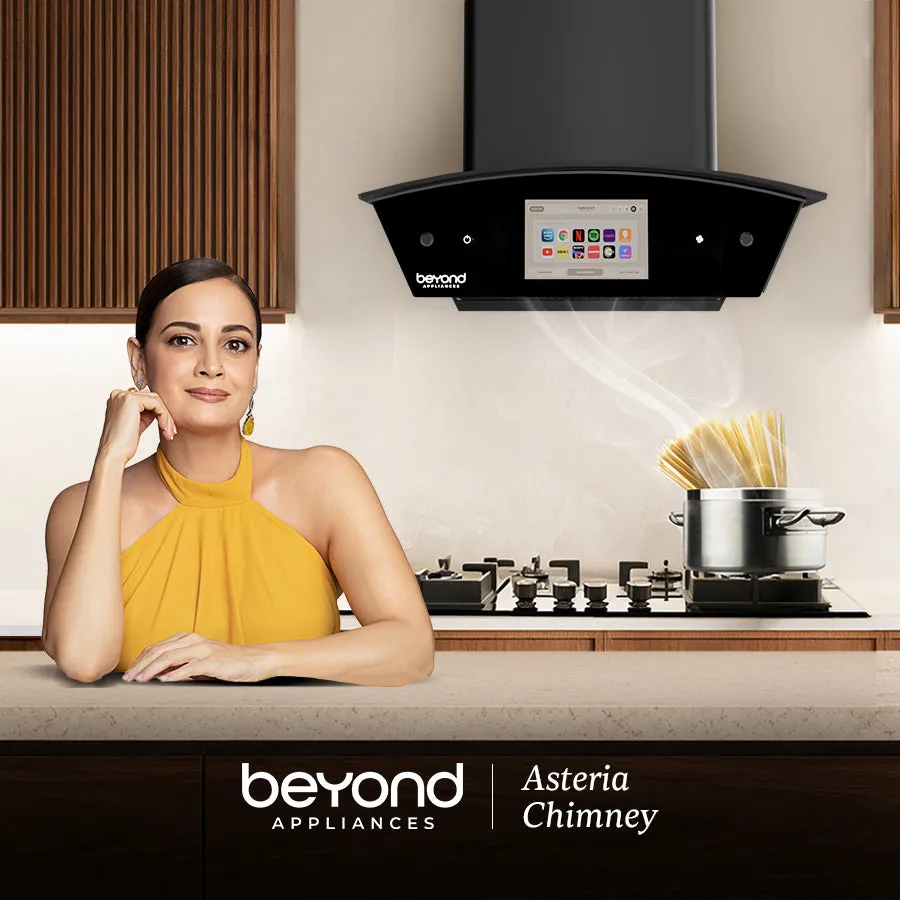 Asteria Chimney BLDC 60 cm modern untuk dapur bersih dari JAKARTAONLINE88