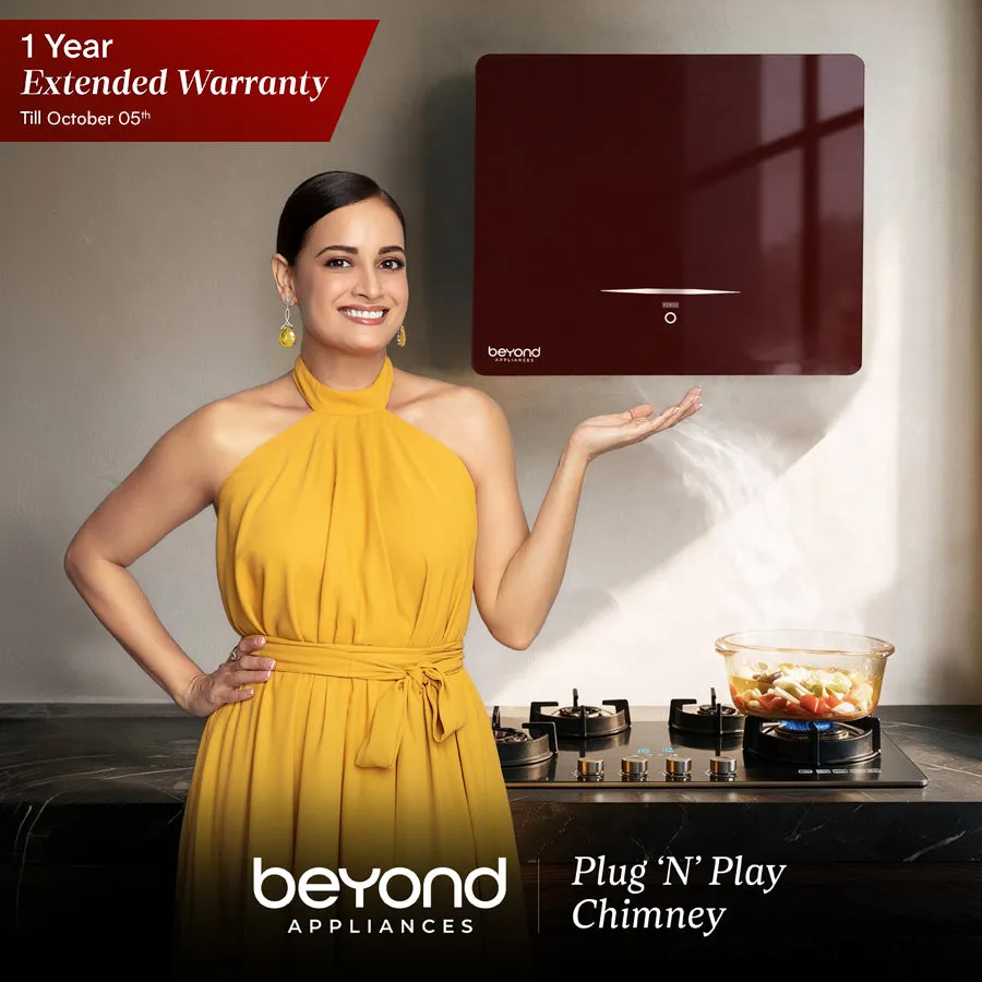 Cube Plug 'N' Play Chimney Burgundy BLDC di LIGABET99