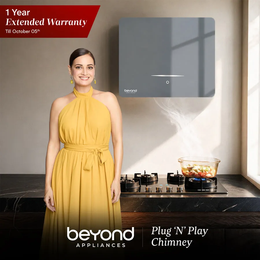 Cube Plug N Play Chimney Grey AC di MACANSLOT138 dengan desain modern elegan
