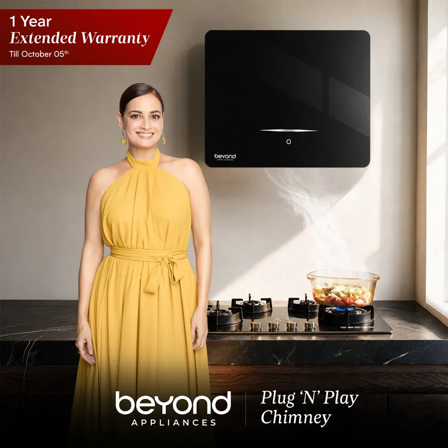 Cube Plug N Play Chimney Black AC warna hitam elegan dari JAKARTAONLINE88