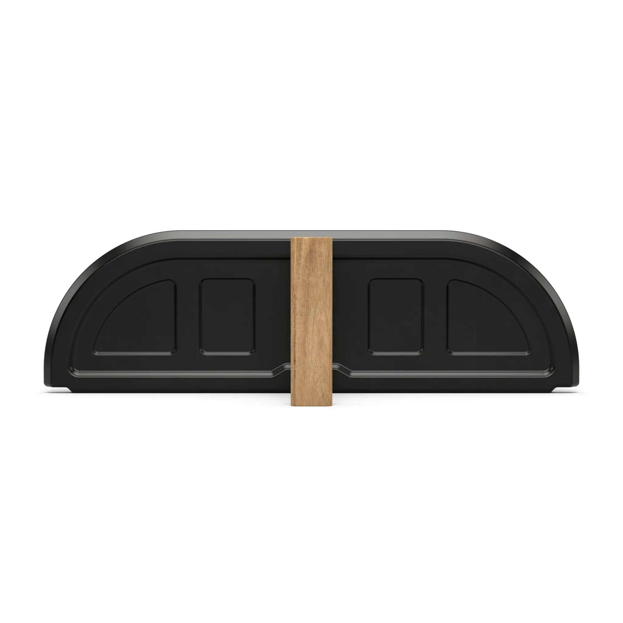 Pintu Oven Dome XL Gen 2 stainless steel dengan gagang kayu akasia dari LIGABET99