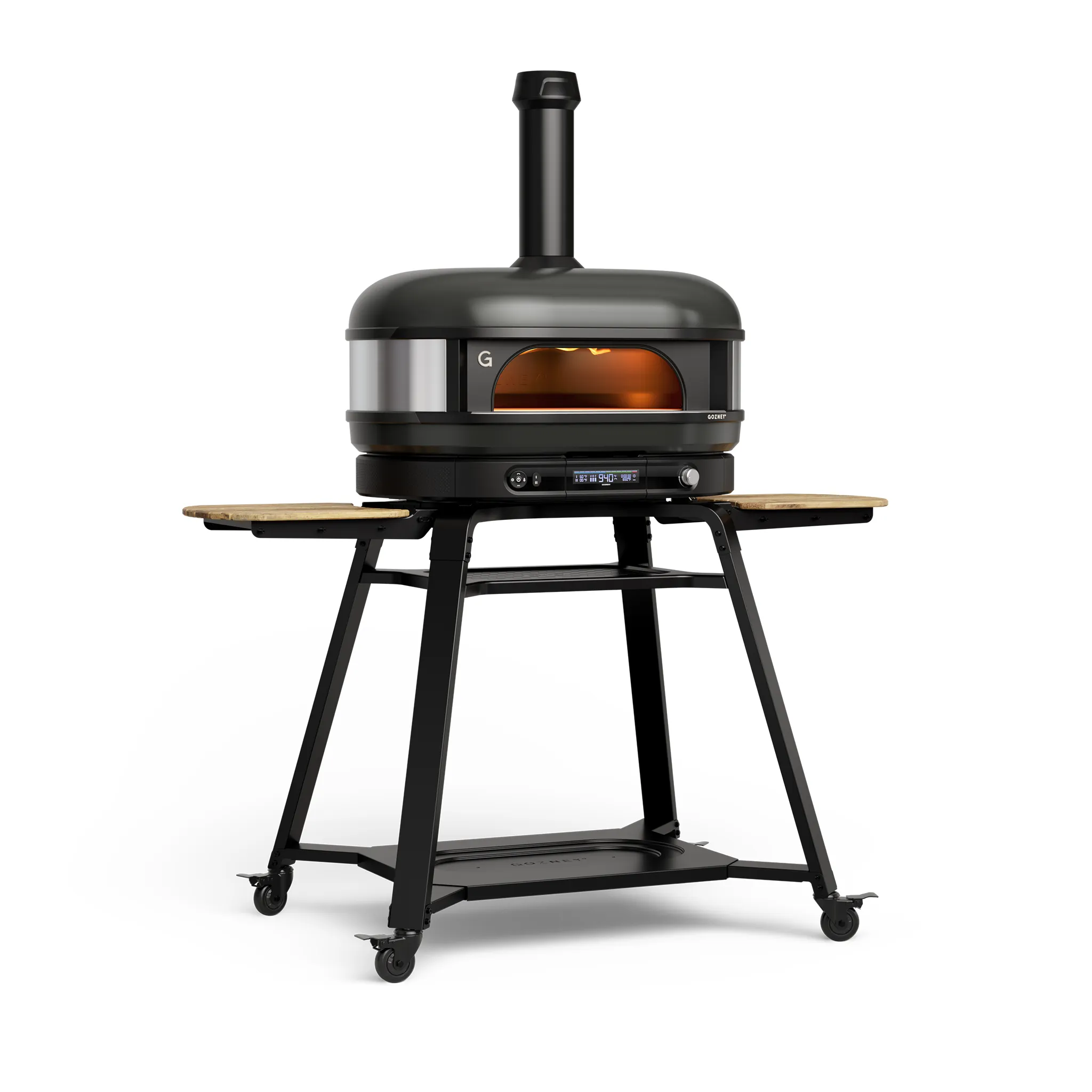 SHIOKUDA Dome XL Gen 2 dan Stand Bundle Natural Gas warna hitam
