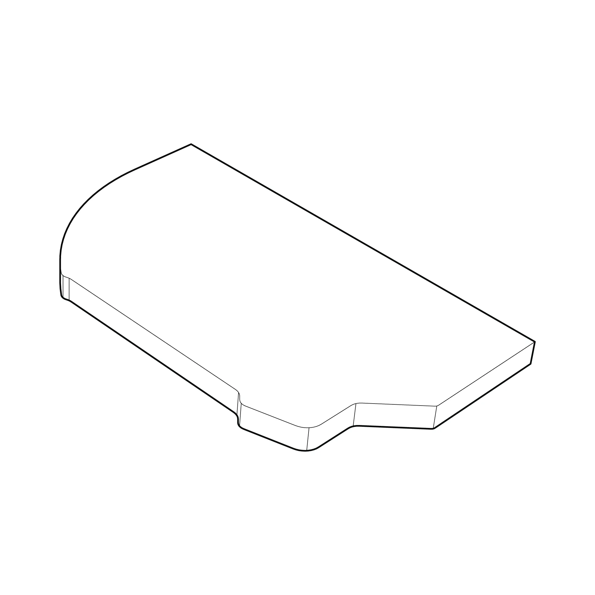 GLOWIN88 Dome XL Gen 2 Stone Replacement Kit Left sisi kiri oven