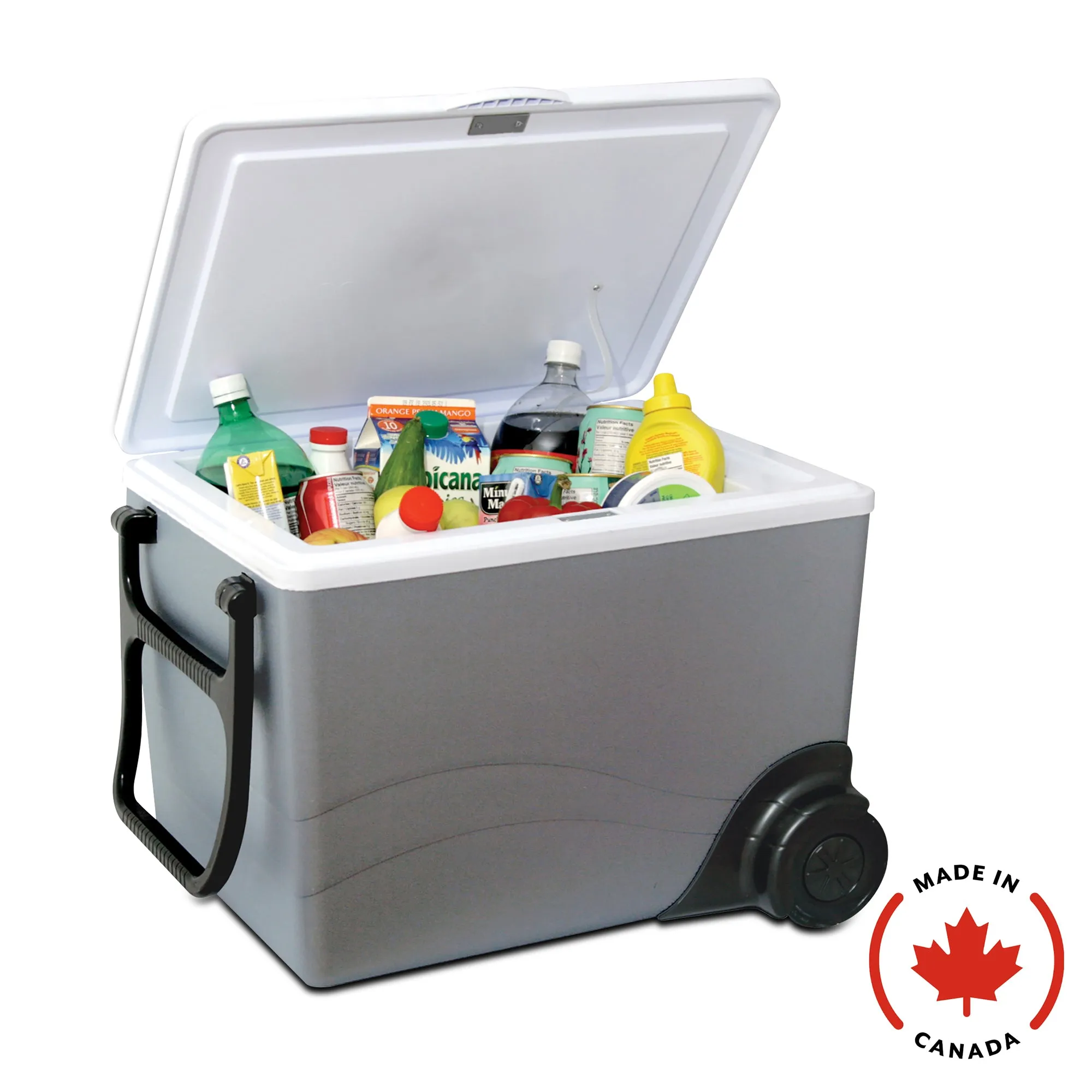 Koolatron 12V Wheeled Electric Cooler abu-abu dari SLOT PALING GACOR