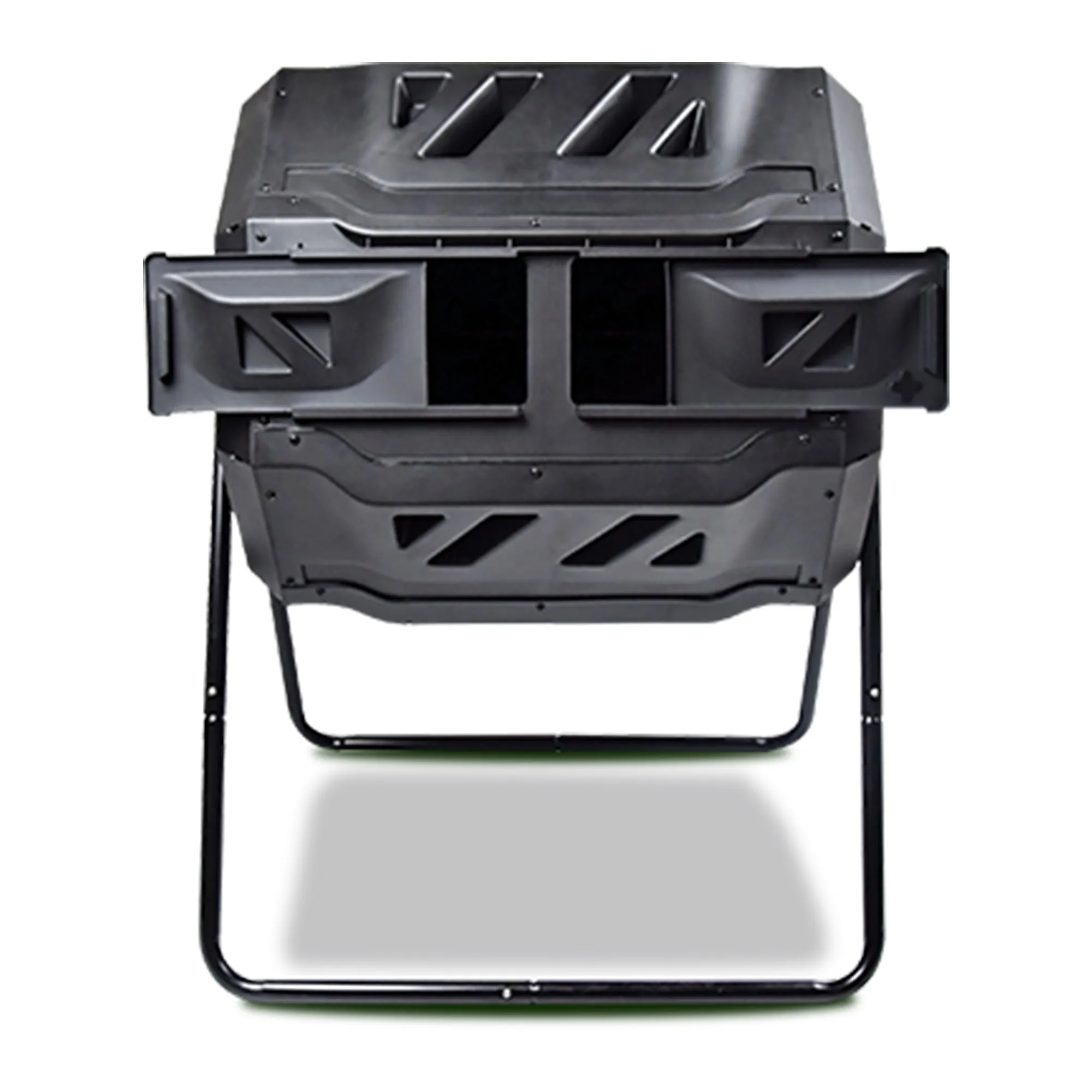 Koolscapes Dual Chamber Tumbling Composter 42 Gal warna hitam dari JURAGANQQ