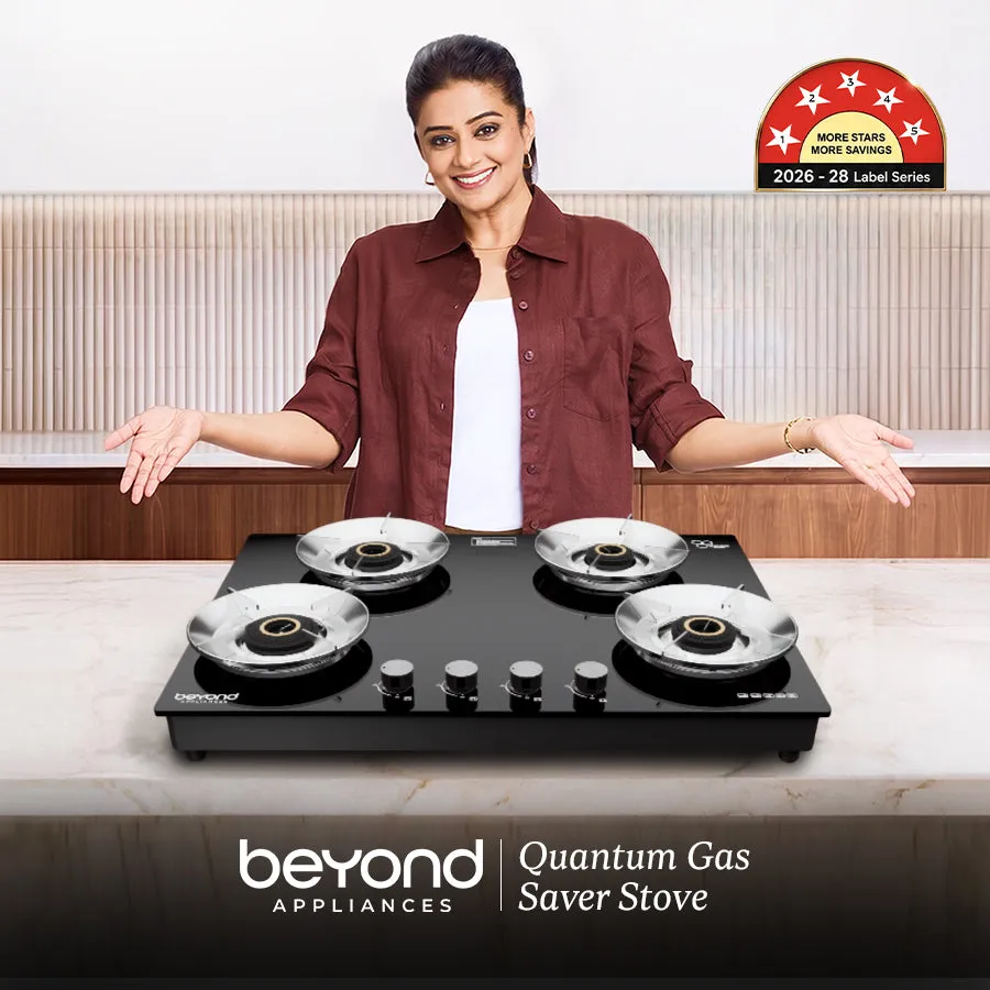 Kompor gas 4 tungku JAMBISLOT Quantum Pro Gas Saver Stove berkualitas tinggi