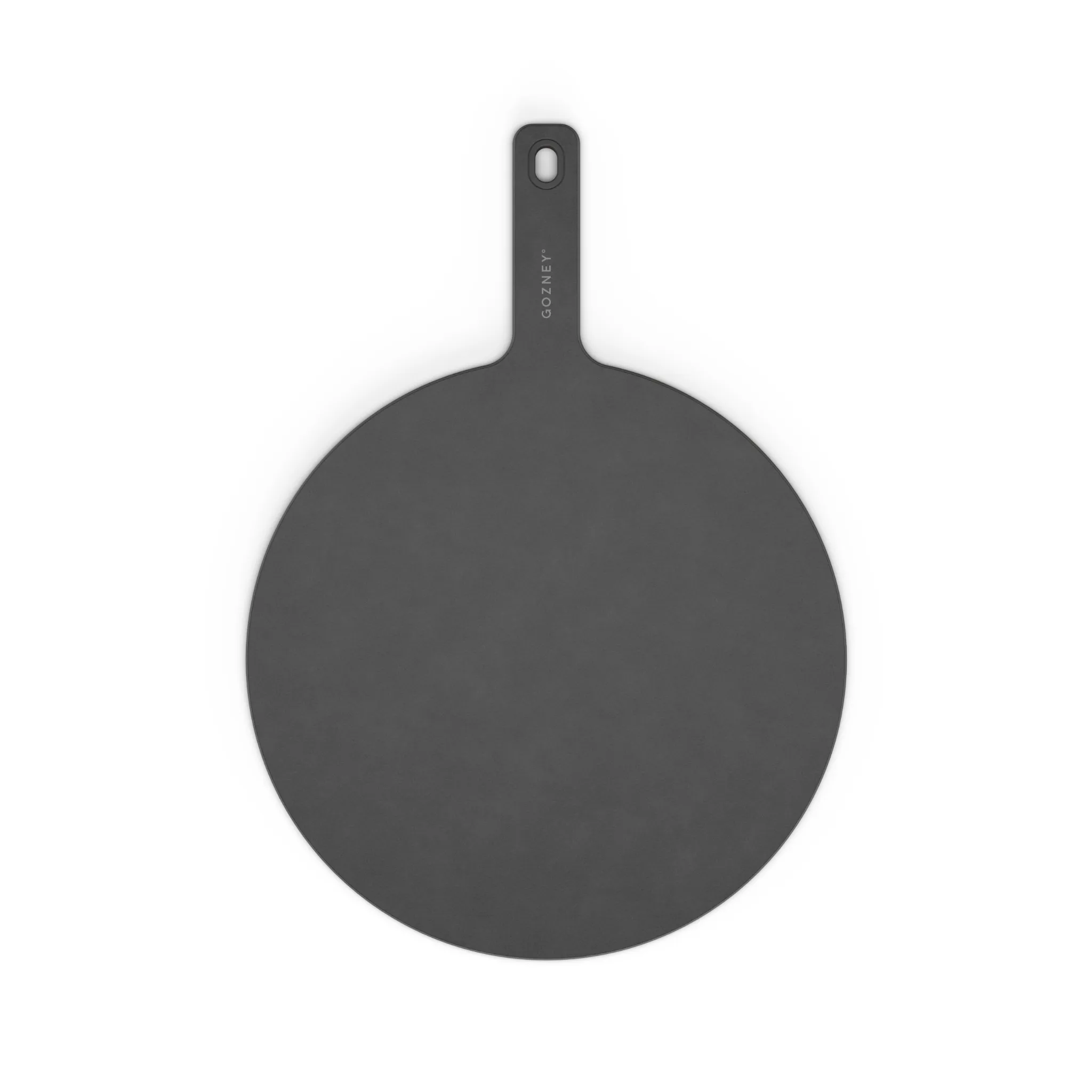 SLOTBOLA88 Pizza Server hitam dengan pegangan ergonomis di atas meja dapur